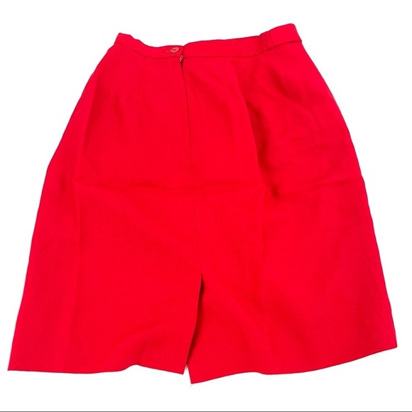 Talabots Women’s Red Skirt 10P - Picture 2 of 4